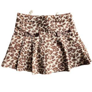 Gymboree Leopard Girls Skirt With Under Pants